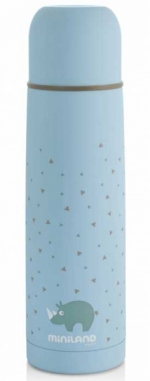 Детский термос для жидкостей Miniland Silky Thermos 500 мл — голубой