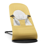 Детский шезлонг BabyBjorn Balance Cotton Jersey — 61/ Желтый с серым