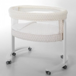 Колыбель Micuna Smart Fresh MO-1456 с LED-подсветкой — Beige Dots/White