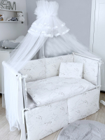 Комплект постельного белья Lepre Swan 6 предметов (125*65)