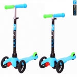 Самокат трехколесный Y-SCOO MINI GLAM RT — light blue