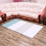 Коврик детский (2400х1400х40) AlzipMat "Silion Mat SG" — Eco Duo Sky Blue