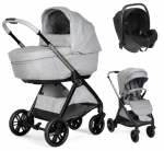 Коляска 3 в 1 Chicco Bellagio с автокреслом Kory — Lunar Rock