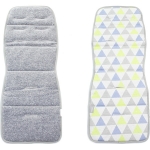 Матрас в коляску Ceba Baby — Triangle blue-yellow