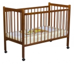 Детская кроватка Farfello КД 1200 пс — орех