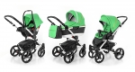 Коляска 3 в 1 Esspero Tour Alu (шасси White) — Green