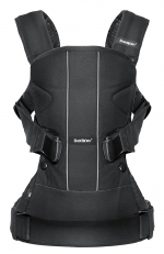 Рюкзак-Кенгуру BabyBjorn One Cotton Mix — Черный