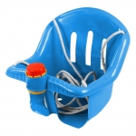 Качели с барьером безопасности RT, с клаксоном — синие