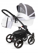 Коляска для новорожденных Esspero Grand Tour (шасси Black) — Royal Light Grey