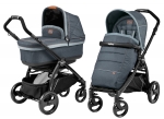 Коляска 2 в 1 Peg Perego Book Plus Pop Up Modular — Blue Denim