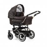 Коляска 2 в 1 Emmaljunga Mondial Leatherette (шасси Duo S Lounge) — Esspreso Leatherette