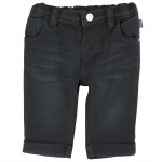 Брюки Chicco для мальчика с отворотом — размер 092, цвет темно-серый