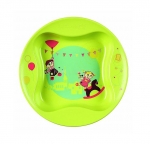 Тарелка Bebe Confort в форме лаврового листа — зеленый