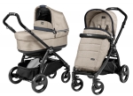 Коляска 2 в 1 Peg Perego Book Plus Pop Up Modular — Luxe Beige