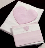 Покрывало Roman Baby CUORE DI MAMMA — Pink (Розовый)