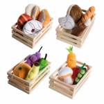 Игровой набор плюшевых продуктов для детского магазина/кухни ROBA