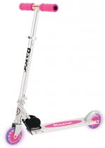Самокат Razor A Light Up — розовый