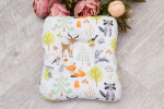 Подушки для малыша Amarobaby для кормления и сна зверята — белый/зеленый
