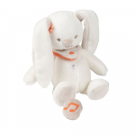 Игрушка мягкая Nattou Musical Soft toy MINI Mia & Basile