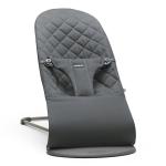 Детский шезлонг BabyBjorn Bliss Cotton — антрацитовый