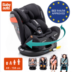 Автокресло BabyAuto Giroto 360 — Black