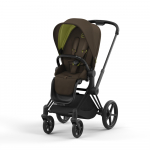 Прогулочная коляска Cybex Priam IV (шасси Matt Black) — Khaki Green
