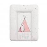 Пеленальный матрац Ceba Baby мягкий на комод 70x50 см — Lolly Polly Lama