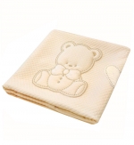 Покрывало Italbaby Amore 110х150 пике — крем