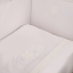 Сменный комплект постельного белья Lepre Bella, 3 предмета (125*65) — Белый