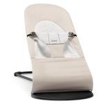 Детский шезлонг BabyBjorn Balance Soft — Бежевый с серым