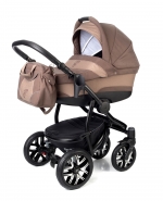 Коляска для новорожденных Esspero Discovery (шасси Black) — Coffee