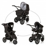 Коляска 3 в 1 Hauck Viper Trioset — caviar grey