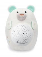 Музыкальная игрушка-проектор Amarobaby Starry Night — Bear, белый