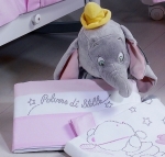 Постельный комплект Roman Baby POLVERE DI STELLE  3 предмета — Pink (Розовый)