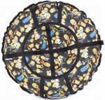 Тюбинг Hubster Люкс Pro Симпсоны Black — во4361-5