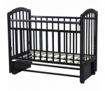 Детская кроватка Farfello "Алита" (5) а/с — венге