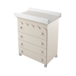 Пеленальный комод Micuna Amelia Aran B-1719 — Sand