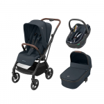 Коляска 3 в 1 Maxi-Cosi Leona Coral 360 — Essential Graphite