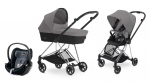 Коляска 3 в 1 Cybex MIOS (шасси Chrome) — Manhattan Grey