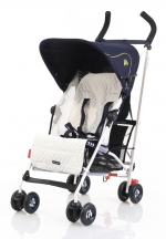 Коляска-трость Maclaren Volo — white nautical stripe