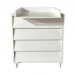 Пеленальный комод Антел Marcel — Белый/Белый