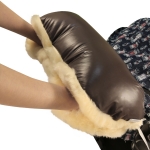 Муфта для рук на коляску — Коричневый