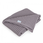 Плед Ceba Baby 90x90 вафельный — Ash