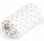 Пеленка муслиновая Happy Baby — gray / little stars