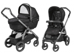Коляска 2 в 1 Peg Perego Book Plus XL Modular — Geo Black