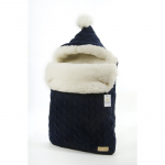 Конверт меховой Ma Licorne Mouton — Indigo (темно синий)