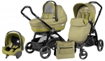 Коляска 3 в 1 Peg Perego Book Plus XL Modular System — green tea
