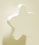 Комплекты из 5 ручек Baby Italia — звездочки Слоновая кость (Avorio laccato)