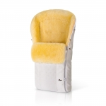 Конверт в коляску меховой Esspero Nicolas Leatherette (натуральная овчина) — White ST