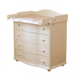 Пеленальный комод Красная звезда (Можга) С 566 — Слоновая кость